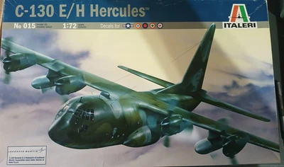 ITALERI 015 C-130 Hercules E/H 1:72 Aircraft Model Kit - Image 1 of 2