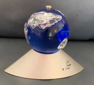 Swarovski Crystal Planet Vision 2000 Artist Hand Signed Retired - Picture 1 of 6