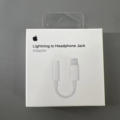 Apple Original Lightning to 3.5mm Headphone Jack Adapter for iPhone - Image 1 of 2