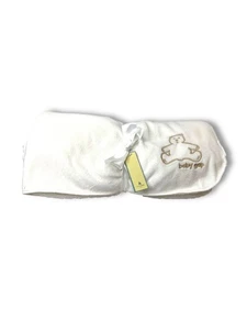 Baby Gap White Plush Brannan Bear Baby Blanket New - Picture 1 of 6