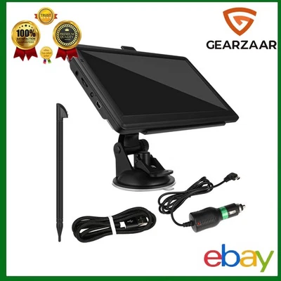 GPS Navi Navigationsgerät EU Karten 8G+256MB Navigation Auto LKW PKW 7 Zoll - Bild 1 von 4