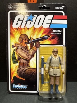 G.I. Figuras de reacción Joe Super7 Bazooka nuevas Foto 1 de 2