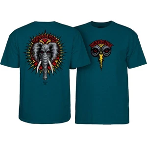 Powell Peralta Vallely Elephant midnight teal T-Shirt - Bild 1 von 1