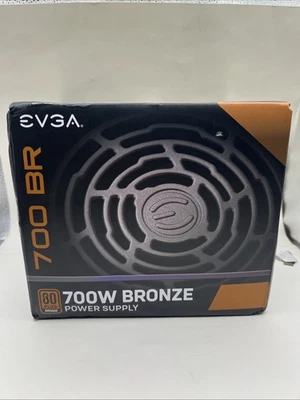 New EVGA 700 BR 100-BR-0700 700W 80 Plus Bronze Power Supply - Image 1 of 4
