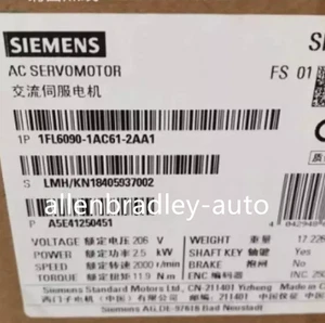 Servomotor de CA nuevo 1FL6090-1AC61-2AA1 1FL6090-1AC61-2AA1 - Imagen 1 de 1