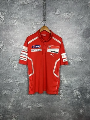 Maglia Polo Vintage Puma x Ducati Racing Taglia XXL - Immagine 1 di 4