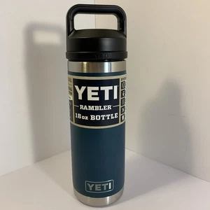 Yeti Rambler 18 oz Flasche mit Chug Cap Agave Teal Vakuumisoliert Neu - Bild 1 von 5