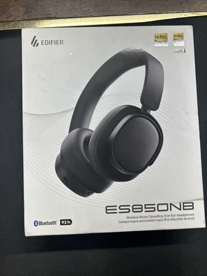 Nuevos Auriculares Sobre la Oreja Inalámbricos Edifier Negros ES850NB Cancelación de Ruido ENVÍO GRATUITO Foto 1 de 3
