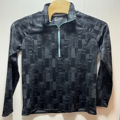 Ropa deportiva Under Armour para mujer gris cuarto cremallera talla XL ajustada en hilo Foto 1 de 4