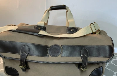 Bolso de Lona Eddie Bauer Edición Ford De Colección Lona Bronceado Fin de Semana Militar XL USADO EN EXCELENTE ESTADO Foto 1 de 4