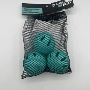 Bandit Sports 202 Popper Plastic Balls - Training Balls 3 Pack - Picture 1 of 4