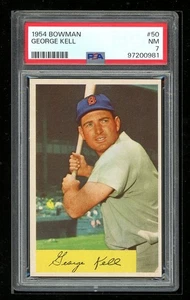 1954 Bowman #50 George Kell PSA 7 - Picture 1 of 2