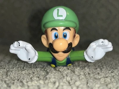 Figura de acción Warp Tube Pipe Luigi 2017 3,5" McDonald's #3 Super Mario Brothers Foto 1 de 4