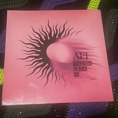 AFI Silver Bleeds The Black Sun LP Holy Visions Variant SEALED - Image 1 of 4