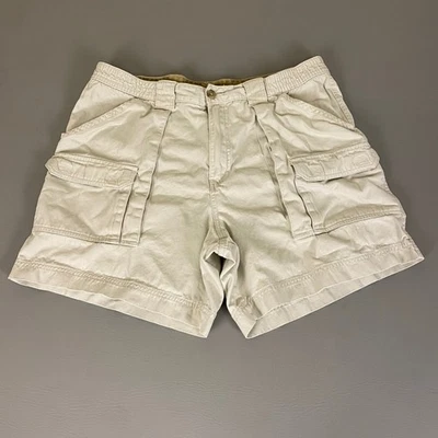 Pantalones Cortos Carga Outdoor Life Para Hombre Talla 38 Beige 100% Algodón Utilidad Resistente Usados en Excelente Condición Foto 1 de 4