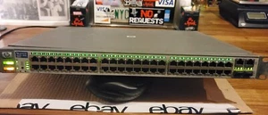 HP Procurve Switch 2650 J4899A Ethernet 48-Port 10/100MBPS Working FREE SHIPPING - Picture 1 of 14