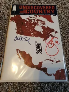 UNDISCOVERED COUNTRY #1 NYCC Variant (Foil) Signed by Snyder, Soule, & Camuncoli - Picture 1 of 5