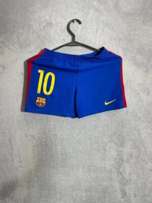 Messi #10 Barcelona Home football Soccer Shorts 2016 - 2017 Nike Boys Size XL - Image 1 of 4