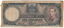 Fiji, 1941, Gouvernement De Fiji, 5 Shillings, P37d, VF, Rare