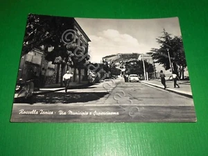 Cartolina Roccella Jonica - Via Municipio e Supercinema 1963. - Bild 1 von 1