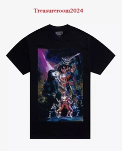 Godzilla Vs. Mighty Morphin Power Rangers MEN'S XL Poster T-Shirt - Picture 1 of 3