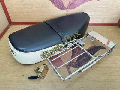 1982-1983 Honda C70 Passport Seat & Cargo Rack. 82-83 Cub 70 Saddle & Latch Lock - Image 1 of 4