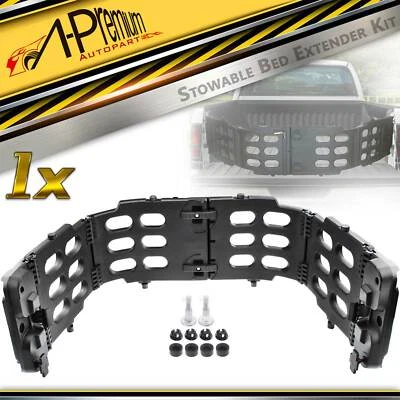 Kit extensor de cama guardable lateral trasero para Ford F-250 350 450 550 Super Duty negro Foto 1 de 4