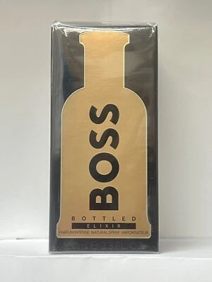 Hugo Boss Elixir Embotellado 3.3/3.4 OZ Perfume Intenso 100 ml Spray Para Hombres Foto 1 de 4