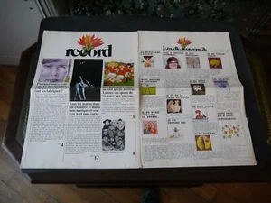 JOURNAL RECORD GRAND FORMAT N° 3 FÉVRIER 1974 - Picture 1 of 1