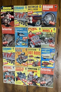 Lot Of 16 Vintage Hot Rod Magazine Technical Library Spotlite Books 1960's - Picture 1 of 17