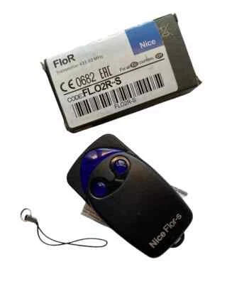 TELECOMMANDE NICE FLOR S 2 FLO2 R-S FLO2R-S 2 boutons 433,92MHZ