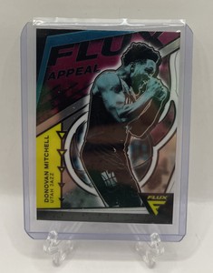 2020-21 Panini Flux Flux Appeal Silver Prizm Donovan Mitchell #25 Utah Jazz