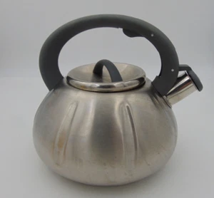 Tetera de inducción estilo italiano Balduzzi ecológica de acero inoxidable - Imagen 1 de 4