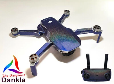DJI MAVIC MINI - SKIN - METALLIC INTERGALACTIC BLUE - Folie / Decal / Wrap - Bild 1 von 4