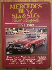 Mercedes Benz SL and SLC Gold Portfolio 1971-1989 (Paperback) Brooklands Books