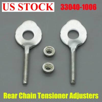 Tensioner Chain Axle Adjuster Kit For Suzuki DRZ110 KAWASAKI KLX 110 L 2002-2020 - Image 1 of 4