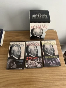 ALFRED HITCHCOCK COLLECTION VHS TAPES SET OF 3 SPECIAL EDITION - Picture 1 of 8