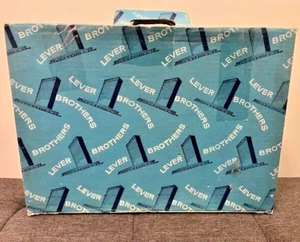 Vintage Lever Brothers Produkt Musterbox/Tragetasche - 16" L x 12" B x 4,5" T - Bild 1 von 6