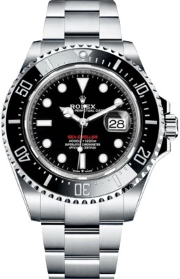 Rolex Sea-Dweller 126600 Oyster Steel Black Dial Automatic 43mm Men's Watch - Image 1 of 4