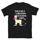 This is my christmas pajama Paja-Llama Shirt Funny Cute xmas gift T-shirt