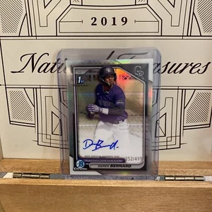 2024 Bowman Chrome Derek Bernard Auto /499 - Picture 1 of 2