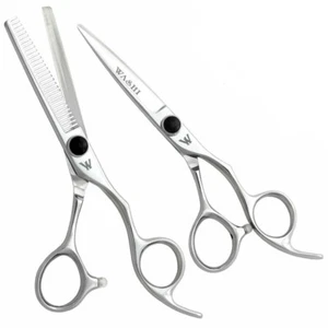 Washi Beauty UFO Shear Set 5.5, 6.0, 6.5, 7.0 / 30 Tooth Thinner, Razor, Case - Picture 1 of 1