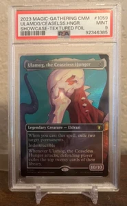 MTG-Commander Masters CMM- Ulamog, the Ceaseless Hunger 1059 Textured Foil PSA 9 - Picture 1 of 4