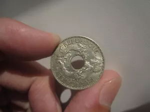 1938 INDOCINA FRANCESE 5 CENTESIMI - Foto 1 di 2