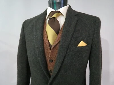 NWT J Crew Ludlow Jacket heavy herringbone tweed two button sport coat 40 R - Image 1 of 4