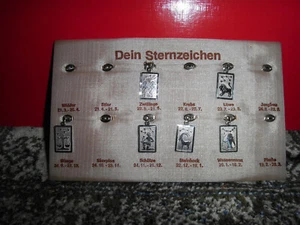 Sternzeichen      Silber 835/000 massiv  , teilmattiert - Bild 1 von 1