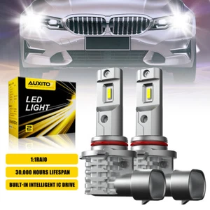2PCS 9005 HB3 LED Headlight Bulbs Mini Size Super Bright For Halogen Replacement - Picture 1 of 8