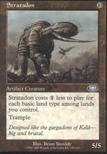 MTG magic cards 4x x4 Light Play, English Stratadon Planeshift