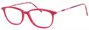 PRODESIGN 3644 COL.4022 RED WITH RED TORTOISE TEMPLES EYEGLASSES 53-16 DENMARK! - Picture 1 of 6