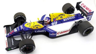 MINICHAMPS CAMEL WILLIAMS RENAULT FW14B N.MANSELL WORLD CHAMPION 1992 1-18 - Image 1 of 4